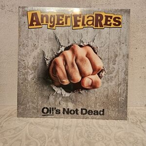 Anger Flares – Oi Is Not Dead! Vinyl Record New Sealed Punk Oi Music LP